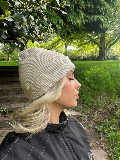 The Killybegs Cotton Beanie - Cream