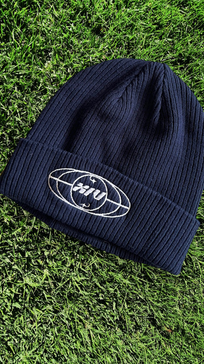 The Killybegs Cotton Beanie - Navy