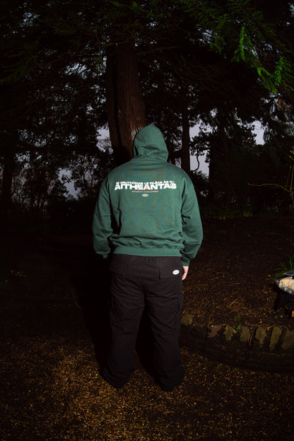 Bulletproof Wild Green Oversized Hoodie