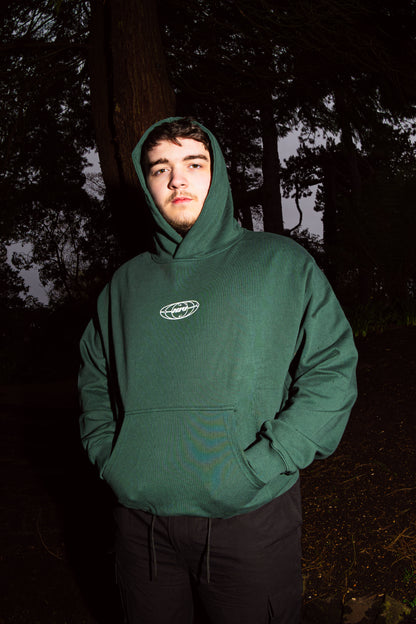 Bulletproof Wild Green Oversized Hoodie