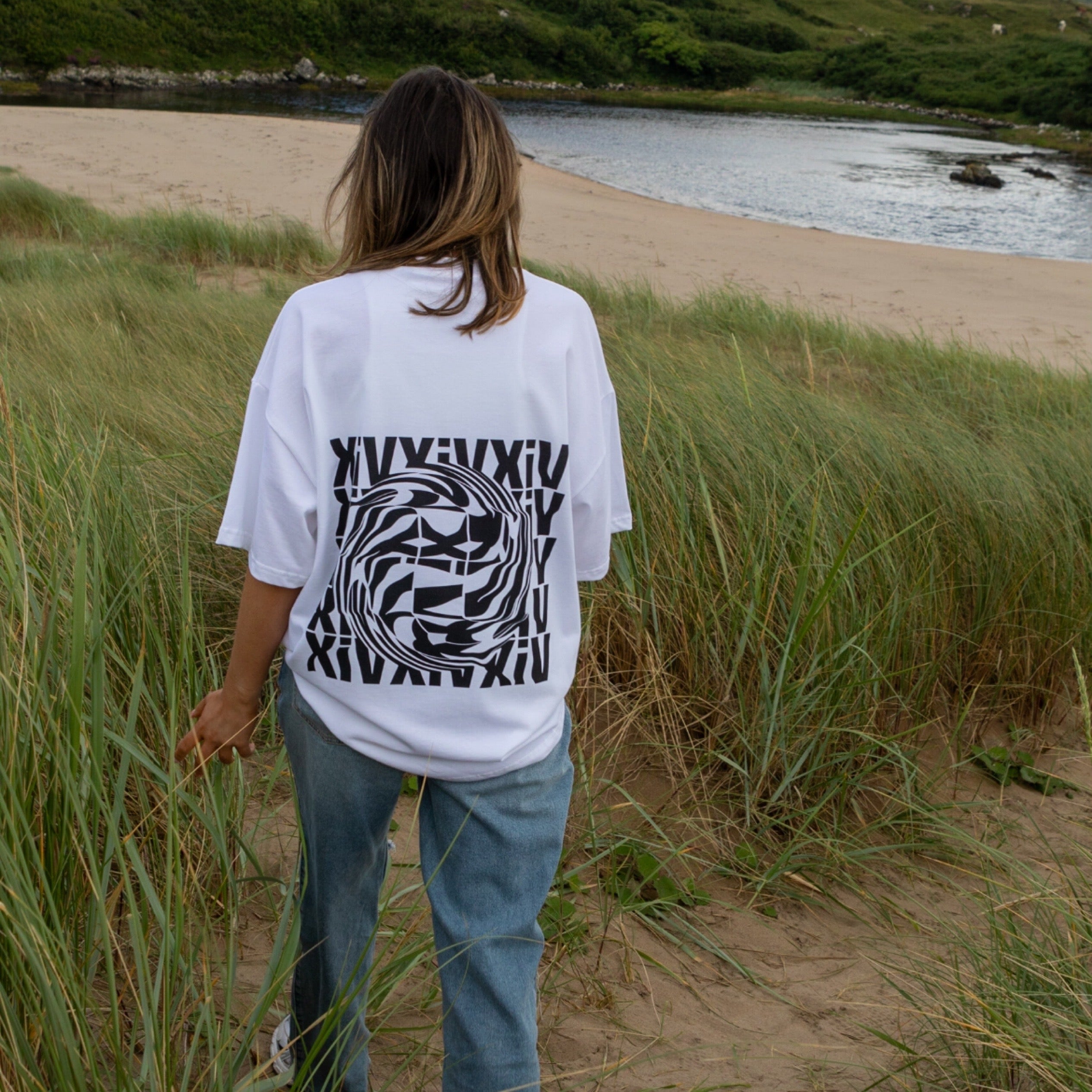 Unisex White Tee 