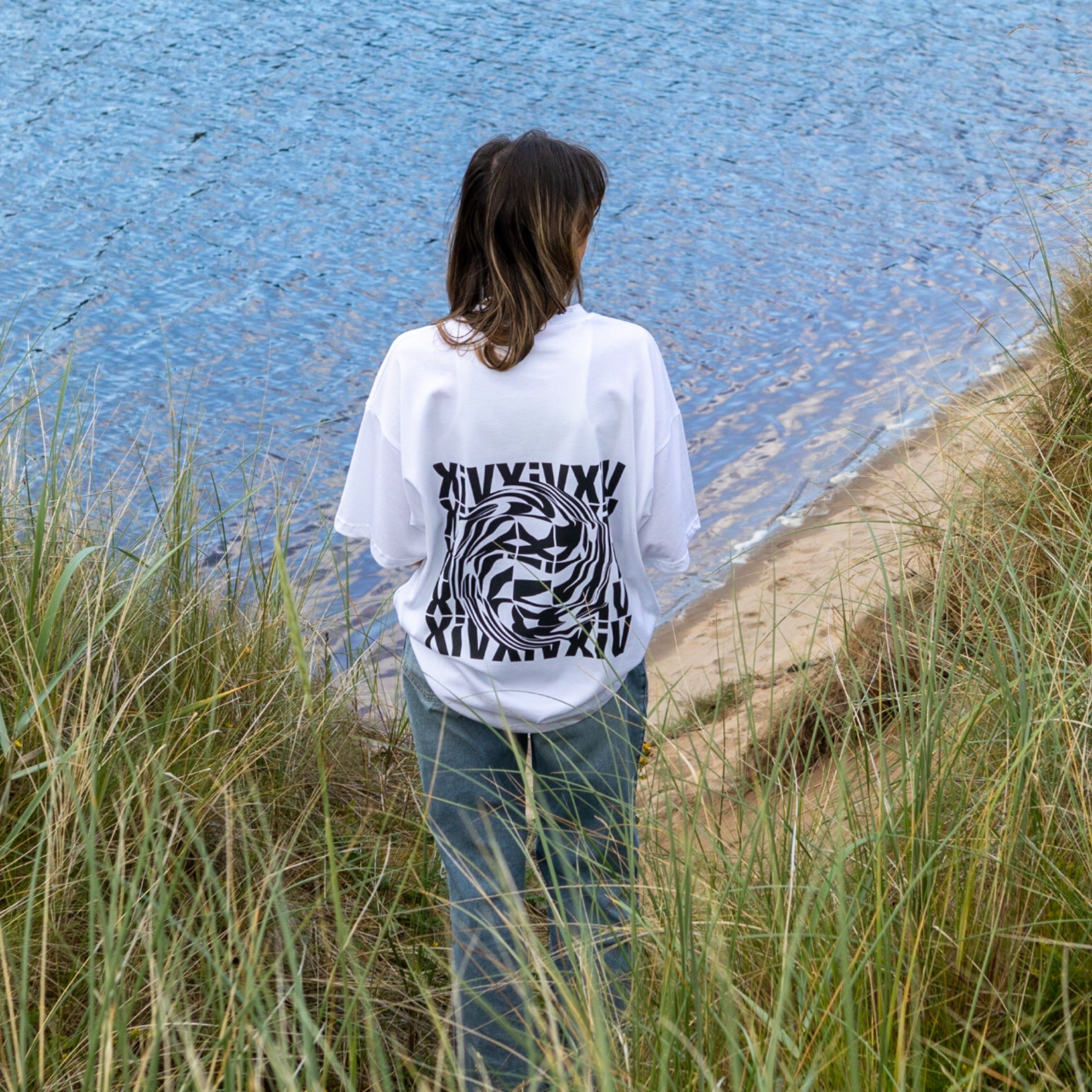 Unisex White Tee 